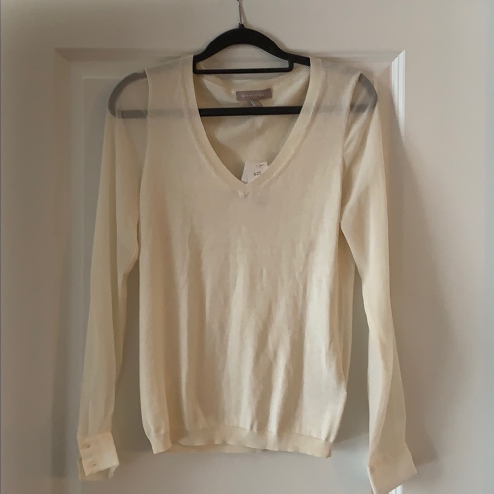 Brand new Banana Republic V-neck sweater XS